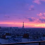 아파트 Vue Exceptionnelle & Terrasse - Vintage Chez Parisienne