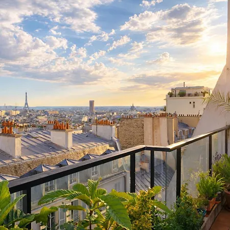 Vue Exceptionnelle & Terrasse - Vintage Chez Parisienne 파리